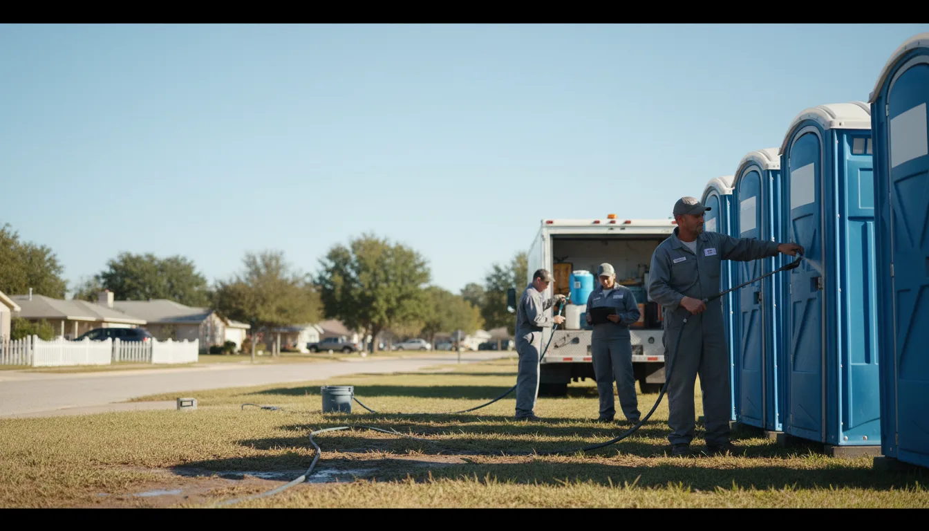 Long-Term Portable Toilet Rental in South Rockwood, MI near me